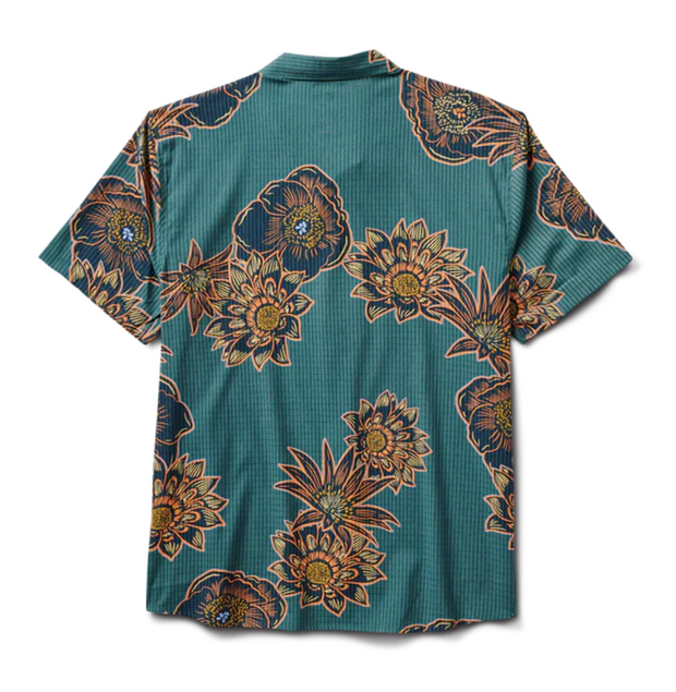 Bless Up Button Up Shirt - Flora Tundra