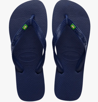 Brazil Flip Flop - Navy Blue