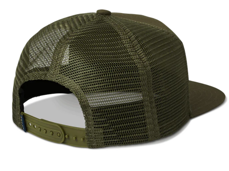 Station Trucker Snapback Hat - Military