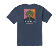 Tropical Thrills Premium Organic Pkt Tee - Navy