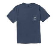 Tropical Thrills Premium Organic Pkt Tee - Navy