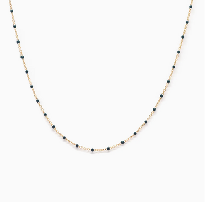 Sweet Dots ~Salty Babes Necklace - Teal