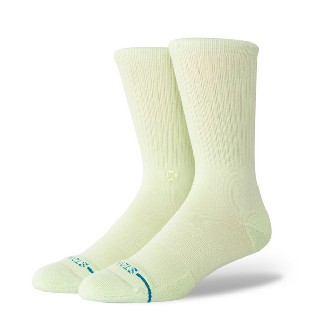 Icon Crew Socks - Greensand