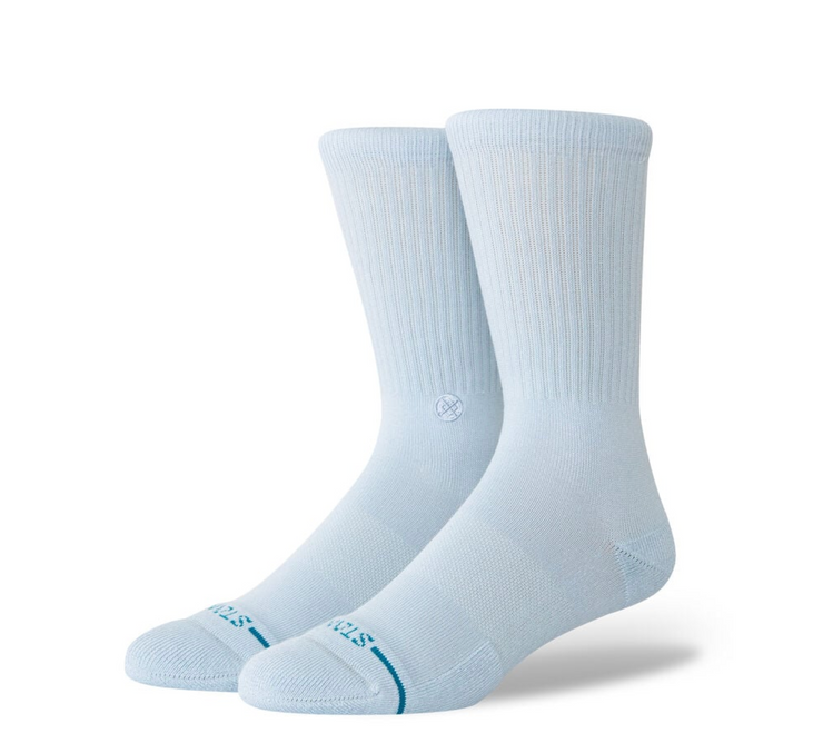 Icon Crew Socks - IceBlue