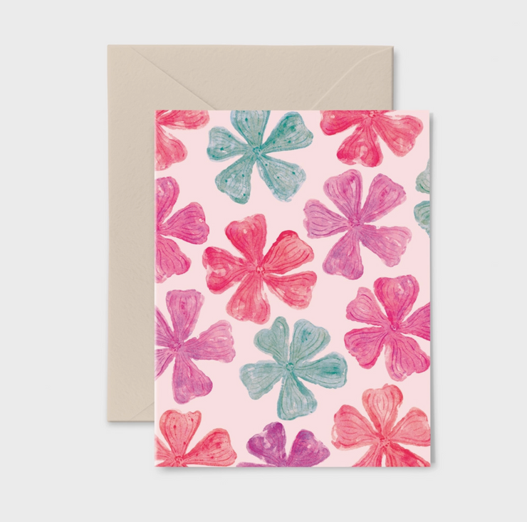 Sea Flower Greeting Card
