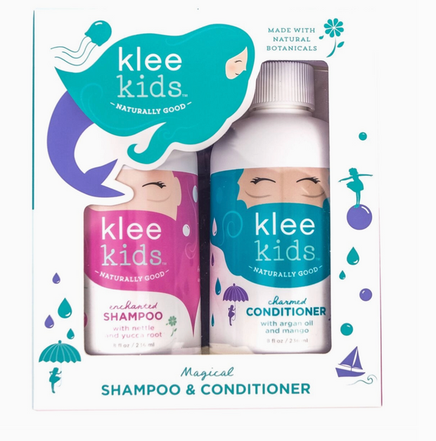 Klee Kids Enchanted Shampoo and Charmed Conditioner Set