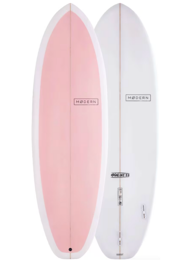 6'6 Modern Highline 2.0 - Candy Pink