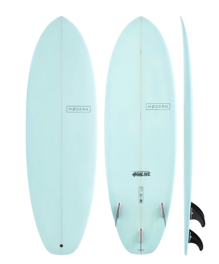 6'9 Modern Highline 2.0 - Sea Green