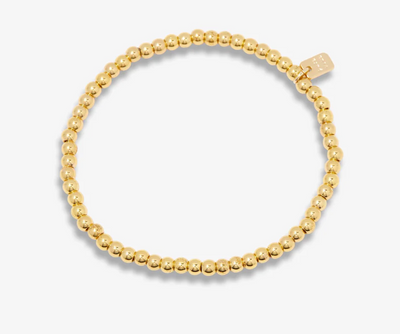 Harper Round Bead Stretch Bracelet