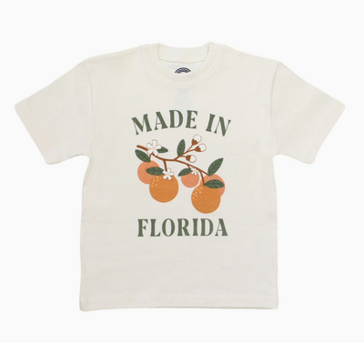 Made in Florida Oranges Cotton Toddler Tee