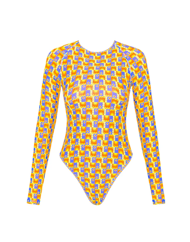 Long Sleeve Surf Suit - Sunburst