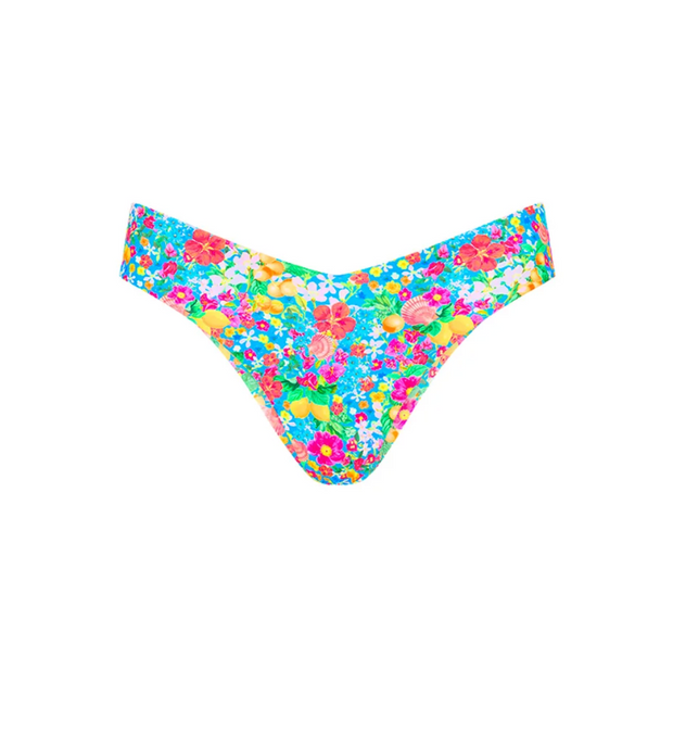 Cheeky V Bikini Bottom - Mermaid Garden