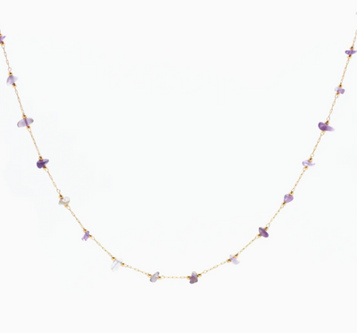 Drops of Energy Necklace - Amethyst