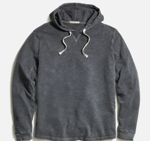 Vintage Heavy Slub Hoodie - Forged Iron