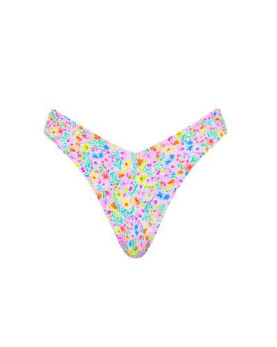 Y Cheeky Bikini Bottom - Moonflower