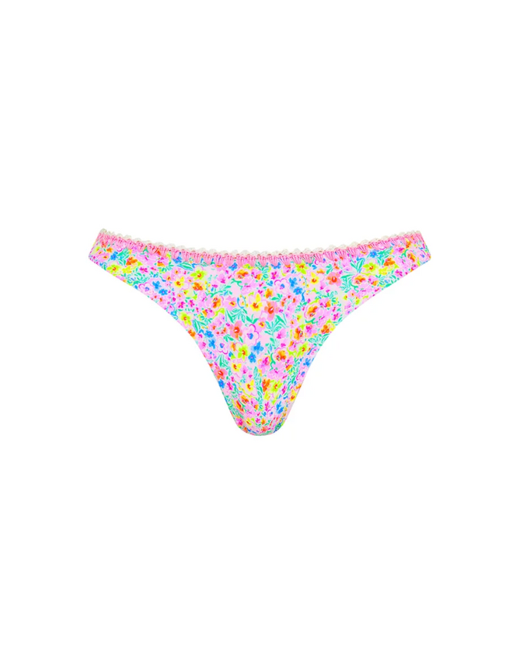 Crochet Cheeky Bikini Bottom - Moonflower