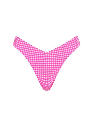 Y Cheeky Bikini Bottom - Pink Diva