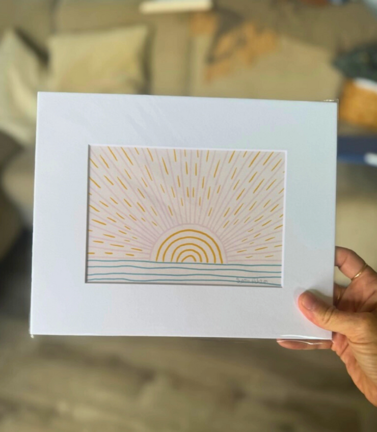 Boho Sunshine Print 8x10