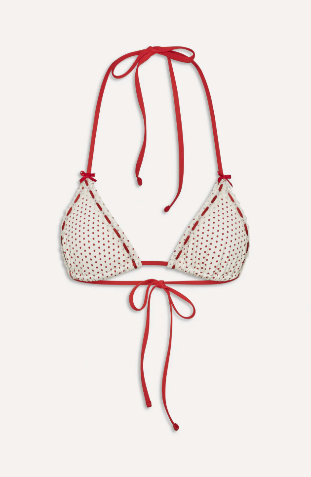 Nick Top - Strawberry Polka Dot