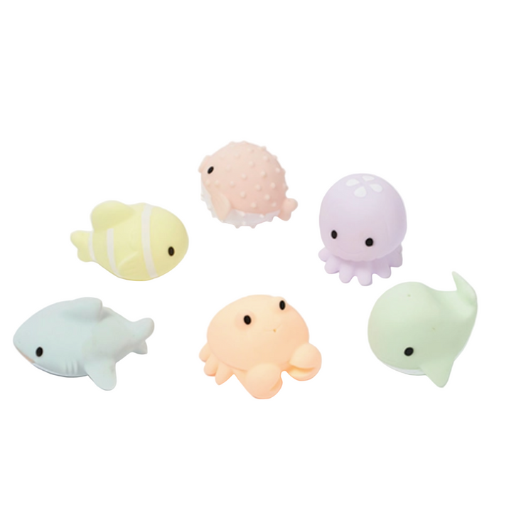 Sea Animal Splash Toys Ocean Friends Multi
