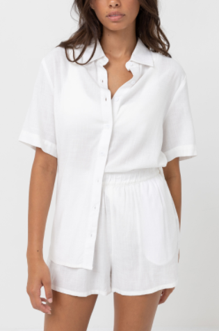 Classic Lounge Shirt - White