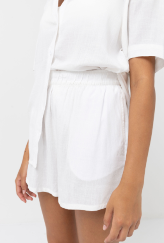 Classic Beach Short - White