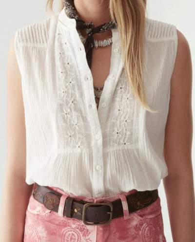 Samsa Blouse - Cloudy Shell
