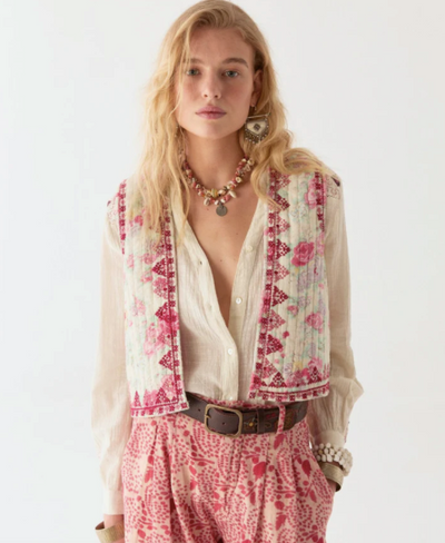 Ramona Vest - Candy Roses