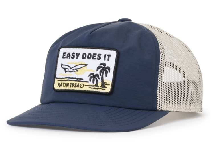 Squawk Trucker Hat - Washed Blue