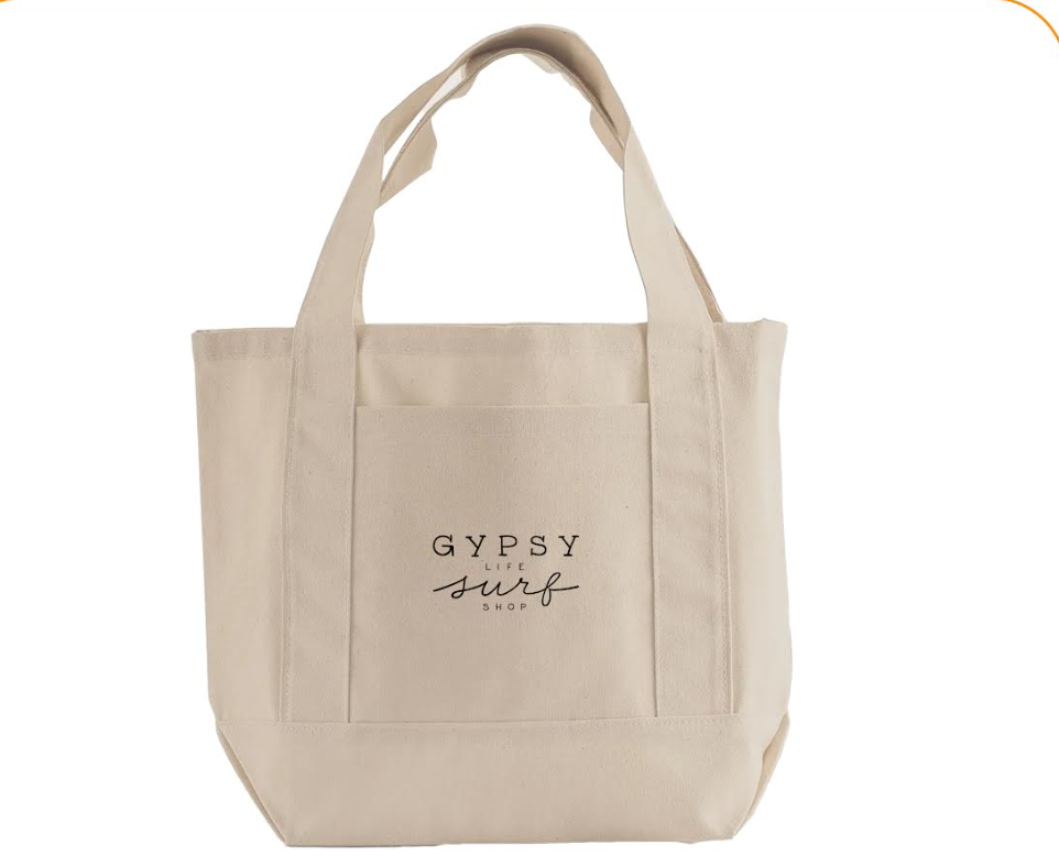 Gypsy Life Mini Canvas Tote Bag