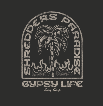 Gypsy Life Shedders Tee - Black