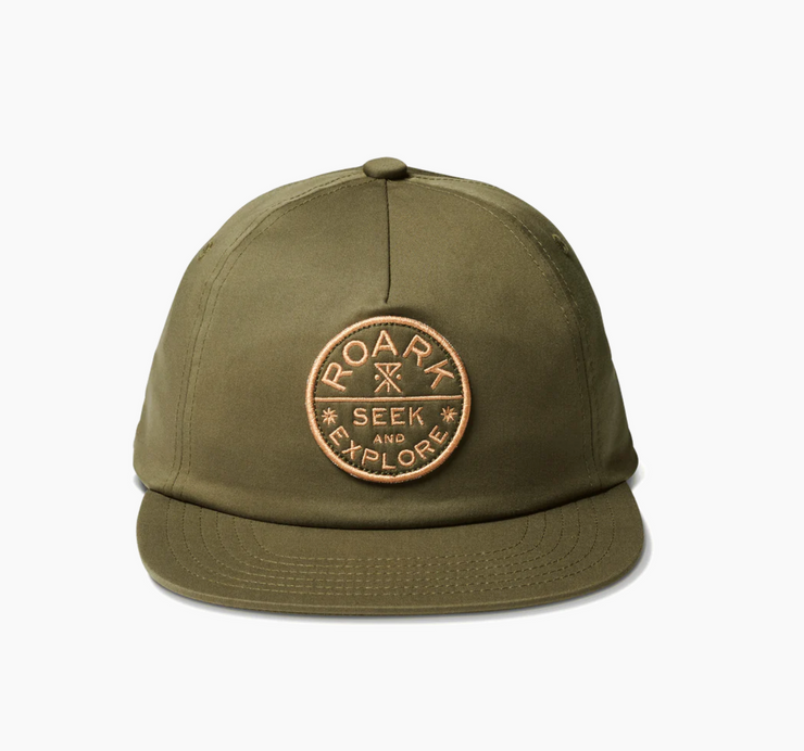 Layover Strapback Hat - Military