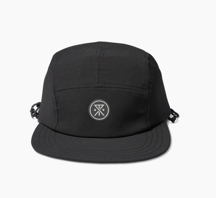 Chiller Crushable Strapback Hat - Black