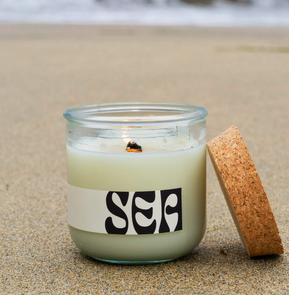 Baja Sand & Sea Candle with Essential Oils