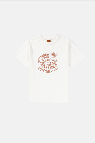 Rhythm Vintage SS T Shirt - Vintage White