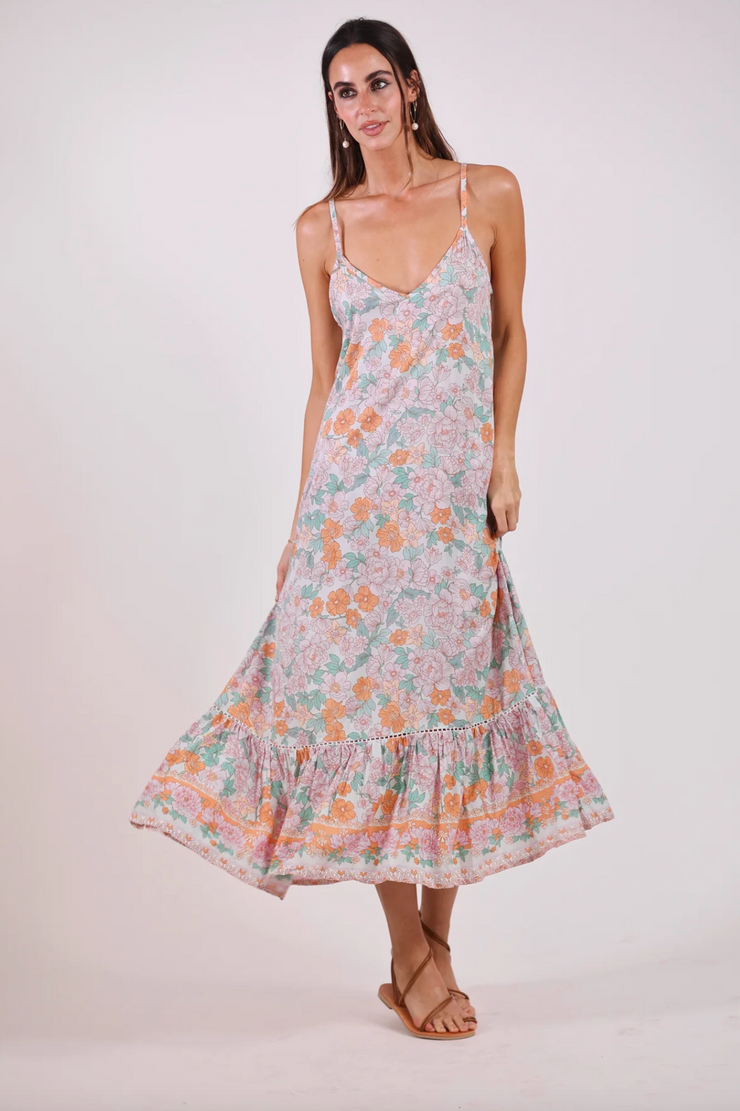 Day Tripper Slip Dress - Seaglass