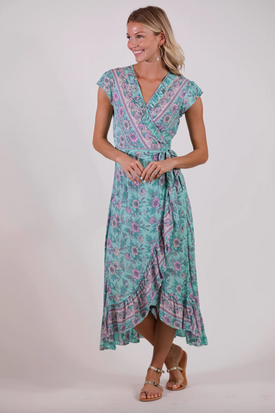 Havana Maxi Wrap Dress - Maui