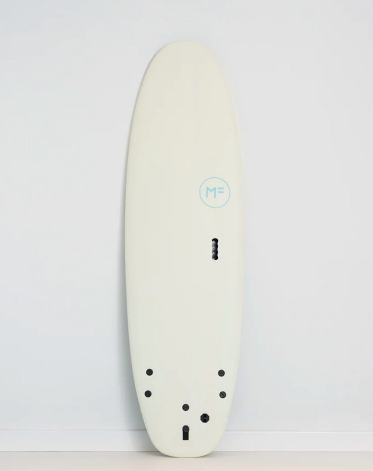 8'0 Beastie Super Soft Tri - White/Teal