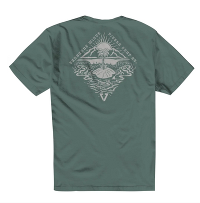 Island in the Sun Premium Pocket Tee - Pine