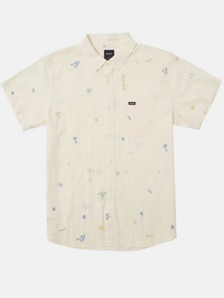 Desert Trip Short Sleeve Shirt - Natural