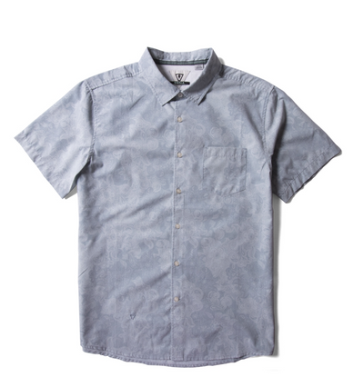 Panorama Eco SS Shirt - Stone Blue