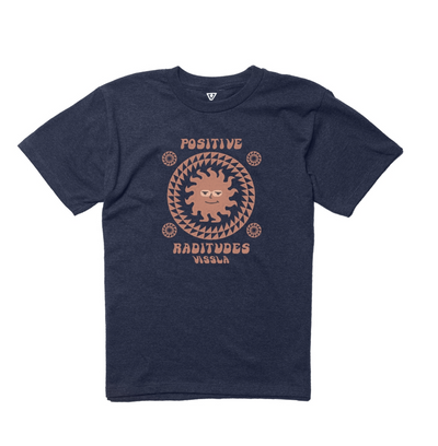 Sunburnt Shred Heads Kids Tees - Navy Heather