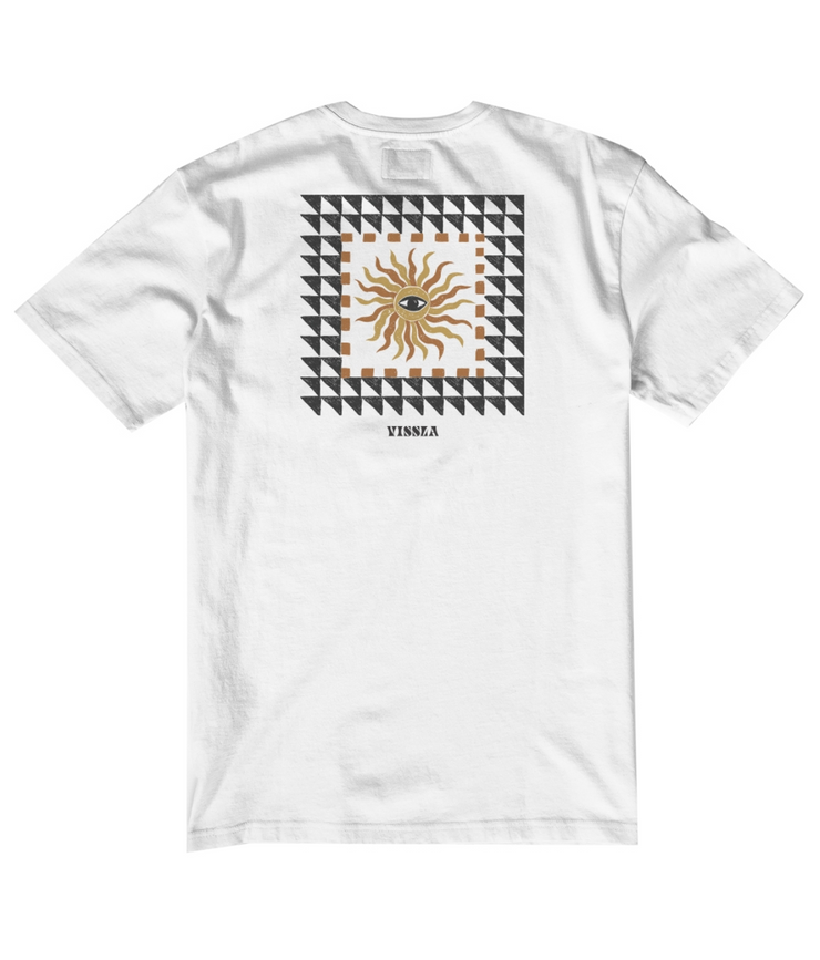 Twisted Minds SS Pocket Tee - White