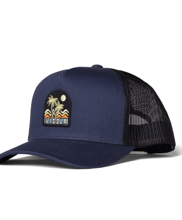 Solid Sets Eco Trucker Hat - Navy