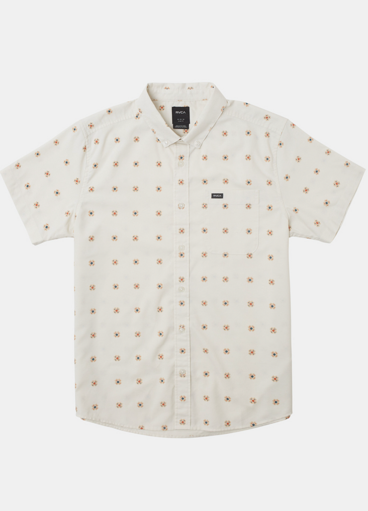 That'll Do Print Short Sleeve Shirt - Natural