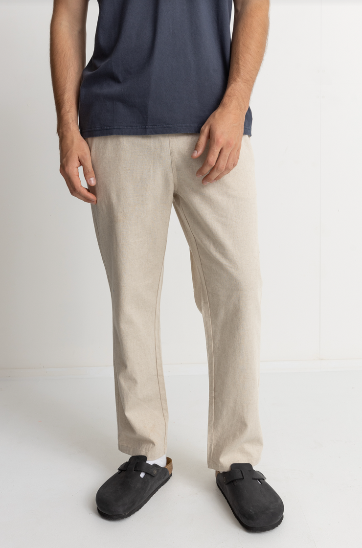 Linen Jam Pant - Bone