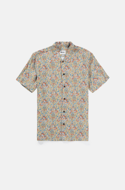 Harvest SS Button Up - Sand