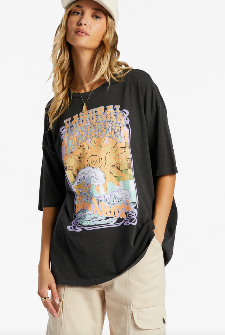Natural Mystic T-Shirt - Off Black