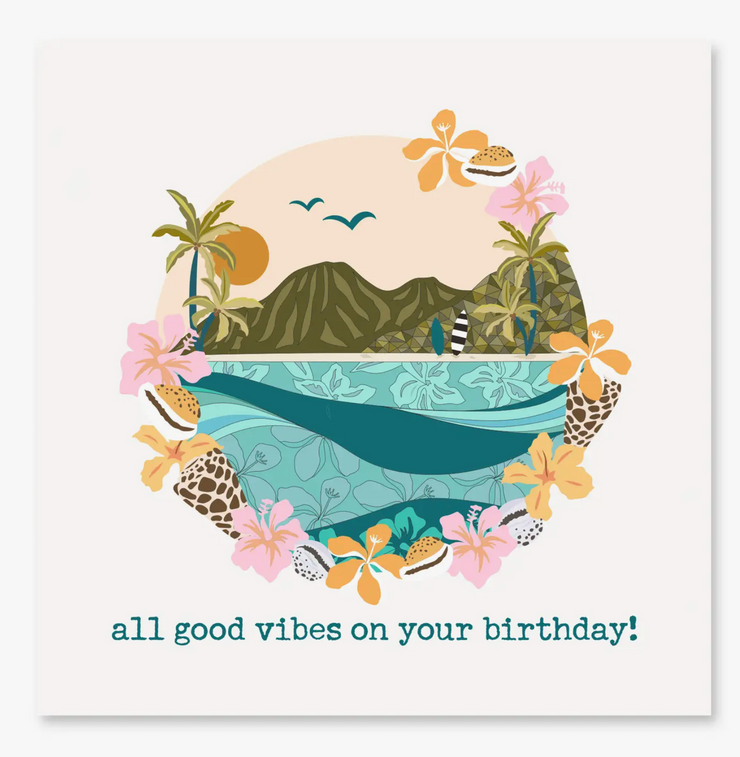 All Good Vibes On Your Birthday!
