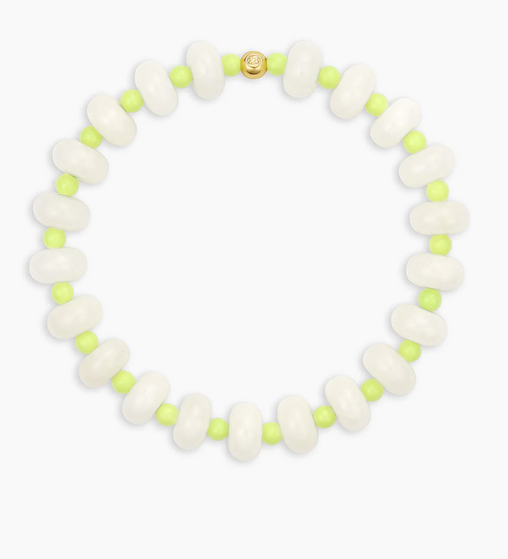 Palma Bracelet - White Chalcendony